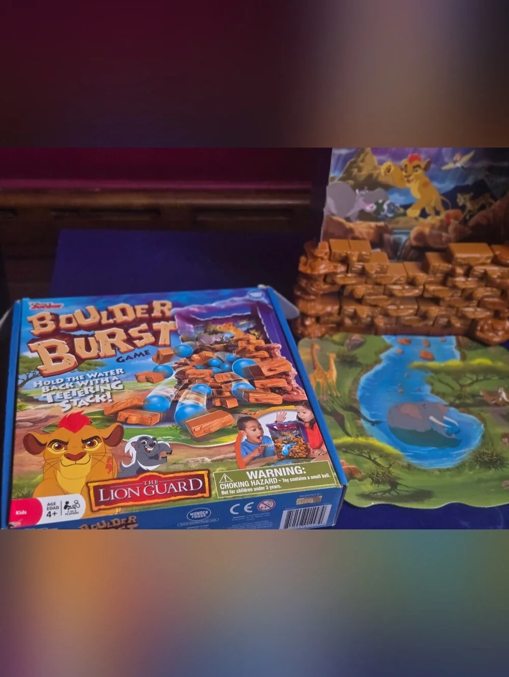 Disney Jr The Lion Guard Boulder Burst Game (Age 4+)